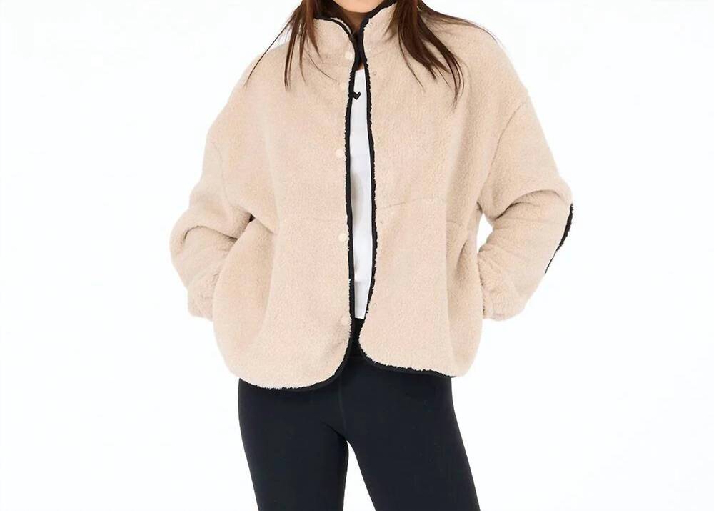 NEW KERRI ROSENTHAL coze magoze jacket in camel